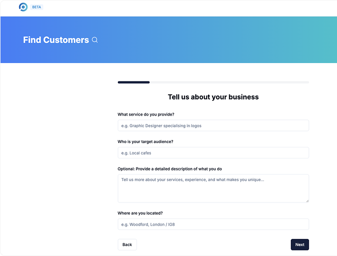 OdjoAI Business Setup Form